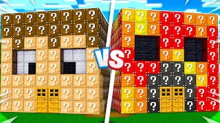 Preston vs FGTeeV Lucky Block House Battle  Minecraft [upl. by Susejedesoj]