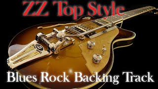 Blues rock backing track ZZ Top style [upl. by Cyna]