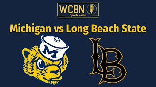 Baseball Michigan Wolverines vs Long Beach State Dirtbags [upl. by Nanoc]