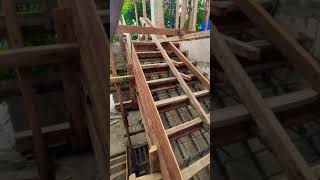 Concrete Stair Formwork and Rebar Reinforcement [upl. by Alegre]