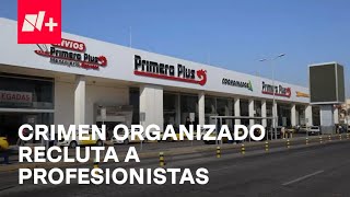 Profesionistas otras víctimas de reclutamiento por criminales en centrales de Guadalajara En Punto [upl. by Rapp447]