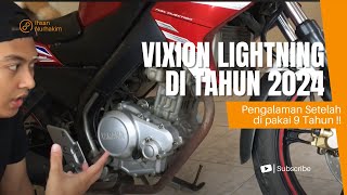 Review Motor Vixion NVL di Tahun 2024 [upl. by Trevlac]