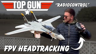 Flying the ICONIC new RC Jet from the cockpit  Freewing Twin 64mm F14 [upl. by Sucy]