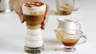 How to Make Caramel Macchiato  Starbucks at Home  Copycat Recipe 스타벅스 카라멜 마끼아또 만들기  한글 자막 [upl. by Atteras]