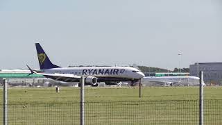 Ryanair Boeing 737MAX8 [upl. by Llenol167]