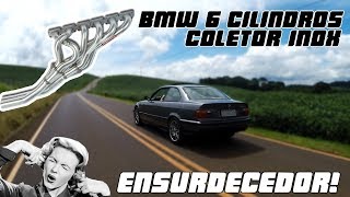 INSTALAMOS O COLETOR 6x2 INOX NA BMW 325 [upl. by Adlemi393]