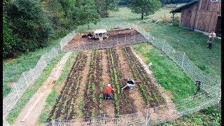 How We Built a 10 Acre Homestead in a Year from scratch [upl. by Attoynek]