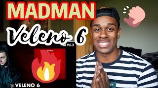 ITALIAN RAP 🇮🇹 MADMAN  quotVeleno 6quot feat GEMITAIZ reaction [upl. by Yekciv]