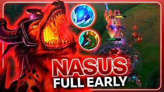 ðŸ¶Â¡NASUS TOP AHORA ESTÃ 100 ROTO â–º GUIA COMO JUGAR NASUS TOP LOL [upl. by Cadmarr]