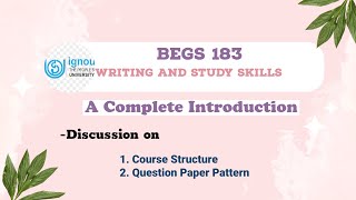 begs 183 writing and study skills A detailed introduction Malayalam Class [upl. by Foley]