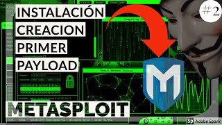 Instalación de METASPLOIT y Creando nuestro primer PAYLOAD 2 [upl. by Adlay]