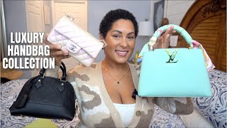 2024 HANDBAG COLLECTION 15 bags  Louis Vuitton Chanel Longchamp Gucci Tory Burch and more [upl. by Novert]