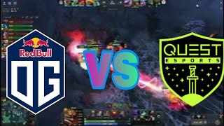 Riyadh master 2024 OG vs PSGQuest Bo3 round playoffs game 1 [upl. by Phelgon]