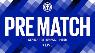 EMPOLI  INTER 🔴 LIVE PRE MATCH on INTER TV ⚫🔵 [upl. by Analaj]