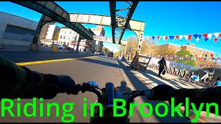 Riding from Bushwick to Downtown Brooklyn 20240426 [upl. by Eyram]