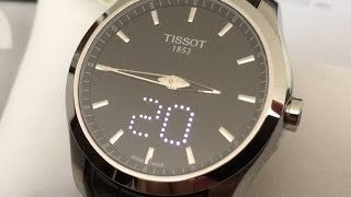 How to set time Tissot Couturier Secret Date T0354461105100 [upl. by Ephrayim]