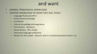 Pedagogic Content Knowledge 1 [upl. by Schaeffer]