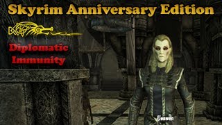 Diplomatic Immunity  Walkthrough  Skyrim Anniversary Edition [upl. by Ashatan]