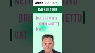 Kalkulator Netto na Brutto Brutto na Netto shorts [upl. by Xuaeb]