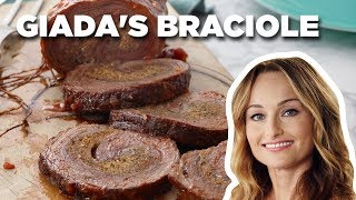 Giada De Laurentiis Makes Braciole  Everyday Italian  Food Network [upl. by Beniamino]