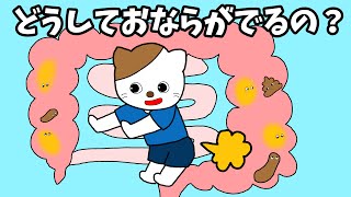 【アニメ 絵本読み聞かせ】おならのしくみ〜どうしておならがでるの？〜 [upl. by Lerrud]