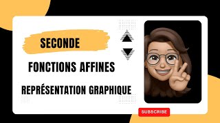 Représenter graphiquement une fonction affine [upl. by Denzil]