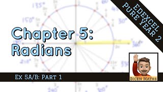 Radians 1 • What are radians • P2 Ex5AB • 💡 [upl. by Zeiler]