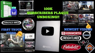 Unboxing 100000 subscribers silver plaque live  SHOP HISTORY  QampA THANK YOU ALL [upl. by Etirugram]