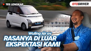 Wuling Air ev 2022  Review Indonesia  OtoDriver [upl. by Ibson]