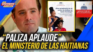 PALIZA APLAUDE EL MINISTERIO DE LAS HAITIANAS EN RD [upl. by Ingham]