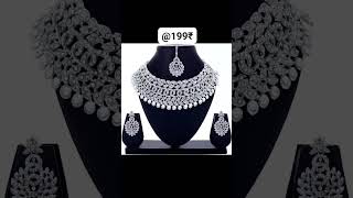 Enterprises Alloy Rhodium SilverJewel Setjewellerydesignshortsytshortstrendingshortvideoviews [upl. by Nagaer]