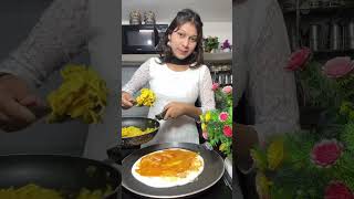 Maggi Cheese Dosa😋😋 shorts trending Nandani Panchal [upl. by Llenrod]