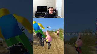 RACING AS PATRICK STAR IN MX BIKES [upl. by Ednargel974]