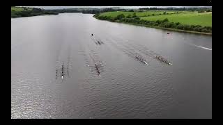 2024 Irish Rowing Championships Mens J18 8 Heat 2 [upl. by Fradin]