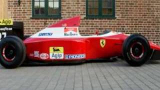 Ferrari F1 Cars V12 Sound [upl. by Ellerrehc260]