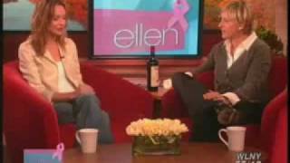 Calista Flockhart on Ellen [upl. by Zerdna]