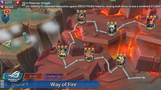 Chapter 7 Way of Fire Normal  Lords Mobile [upl. by Chet729]