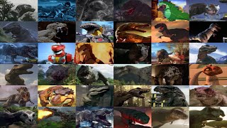 Evolution of TRex in Movies and TV Size ComparisonEdited [upl. by Noreh]