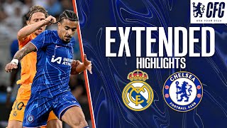 Real Madrid 21 Chelsea  EXTENDED HIGHLIGHTS  Chelsea USA Tour 2024 [upl. by Ened]