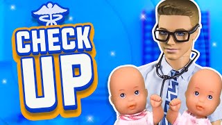 Barbie  The Twins Trip to the Doctors  Ep37 [upl. by Ylaek]