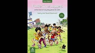 Fiddle Time Joggers Violin Book 1  36 Stamping dance BT [upl. by Neyud]