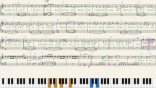 Noah Kahan — Forever — Piano Sheet Music [upl. by Artemisa765]