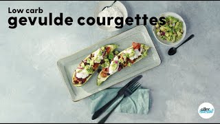 Koolhydraatarme courgettes met avocadosalsa  Recept  Allerhande [upl. by Pengelly]