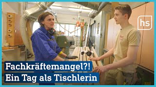 Handwerker gesucht So attraktiv ist der TischlerBeruf  hessenschau [upl. by Yoral]