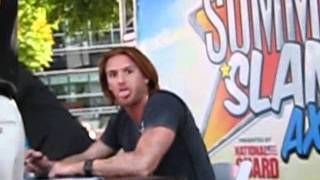 Heath Slater at Summerslam Axxess 2011 [upl. by Swirsky]