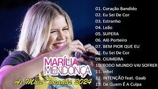 Marília Mendonça 2024  As Mais Tocadas do Marília Mendonça  Último Álbum de Marília Mendonça 2024 [upl. by Warram]