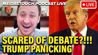 LIVE Trump FREAKS OUT before DEBATE…HUMILIATING DISPLAY [upl. by Hsiekal304]