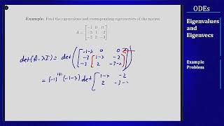 Differential Equations  Eigenvalues and Eigenvectors  Repeated Example 2 [upl. by Hiro707]