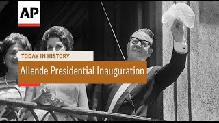 Presidential Inauguration of Salvador Allende  1970  Today in History  3 Nov 16 [upl. by Gardy]