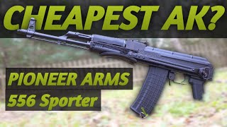 Unboxing the cheapest AK available in 2024 Pioneer arms 556 sporter underfolder [upl. by Schwejda]